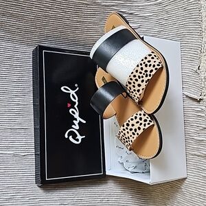 Qupid Women's Slide sandals,  size 8 new without box